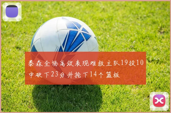 泰森全场高效表现难救主队19投10中砍下23分并抢下14个篮板